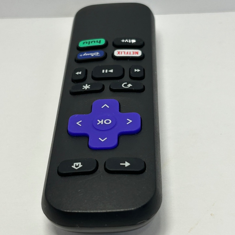 Roku Remote Control Black For Streaming Devices Replacement Tested Works - Picture 8 of 8